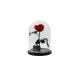Beauty And The Beast  Red Rose Large Campana